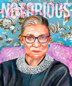 Ruth Bader Ginsburg Paint By Numbers