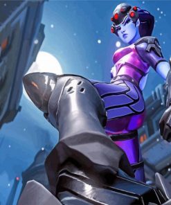 Widowmaker paint by numberrs