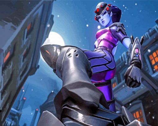 Widowmaker paint by numberrs