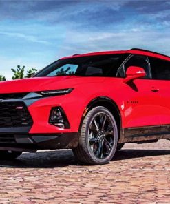 Chevy Blazer paint by numbers