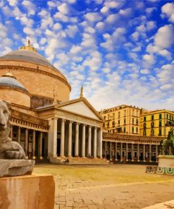 Basilica-Reale-Pontificia-San-Francesco-da-Paola-naples-europe-italy-paint-by-number