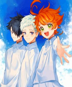 The Promised Neverland paint by numbers