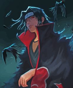 Itachi Uchiha Art paint by numbers