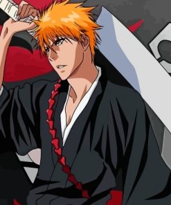 Kurosaki Bleach Anime paint by numbers