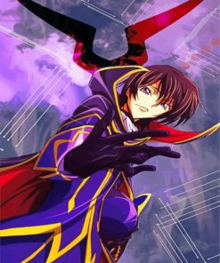 Lelouch Lamperouge Anime paint by numbers