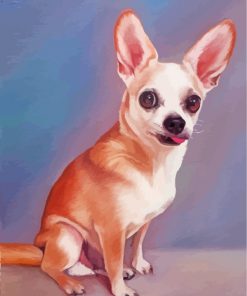 Little Chihuahua paint by numbers