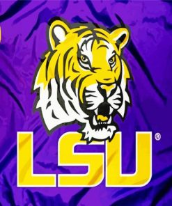 Lsu tigers paint by numbers