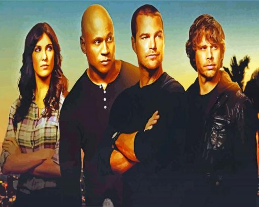 Ncis Characters paint by numbers