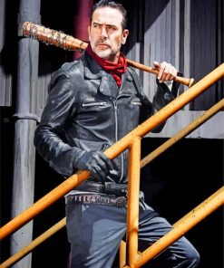 The Walking Dead Negan Smith paint by numbers