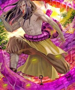 Orochimaru paint by numbers