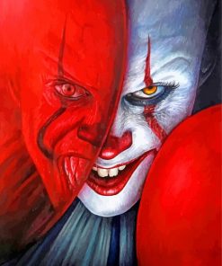 Pennywise paint by numbers