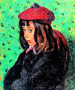 Felix Pissarro Portrait paint by numbers