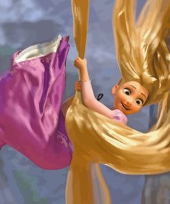 Rapunzel Tangled paint by numbers