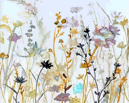 Wildflower Mist II paint by numbers