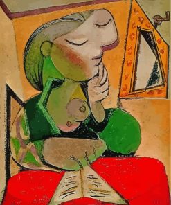 Woman Portrait Pablo Picasso paint by numbers