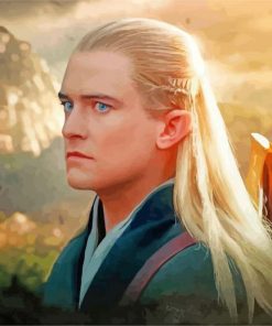 Cool Legolas paint by numbers