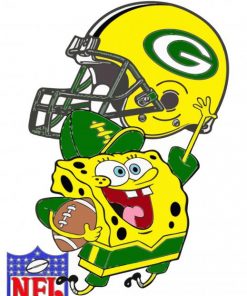 Green Bay Packers Spoongbob paint by numbers