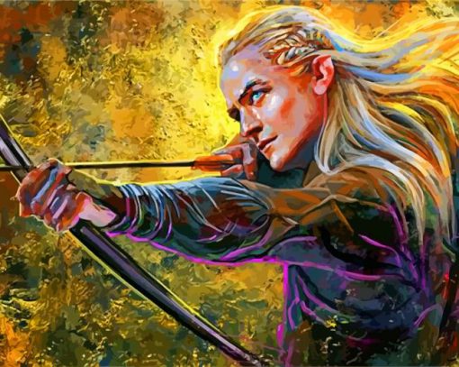 Legolas Art paint by numbers