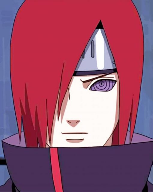 Nagato Naruto paint by numbers