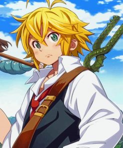 Meliodas The Seven Deadly Sins paint by numbers