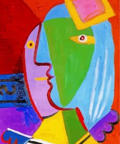 Woman With Cap Pablo Picasso paint by numbers