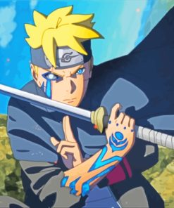 Boruto Naruto Anime paint by numbers