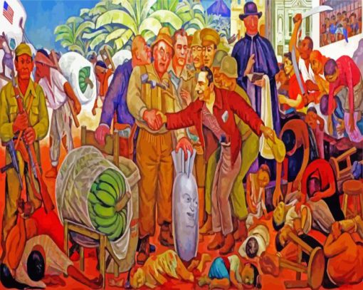 Glorioasa Victoria Diego Rivera paint by numbers