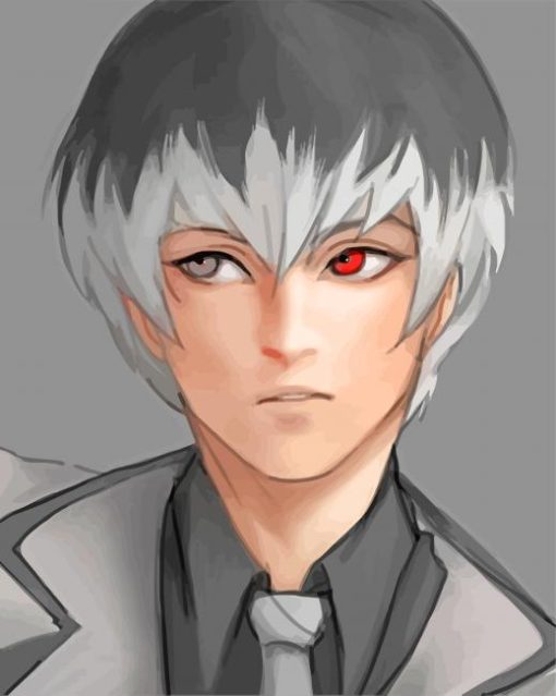 Haise Sasaki Tokyo Ghoul paint by numbers