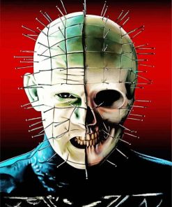 Hellraiser Pinhead paint by numbers