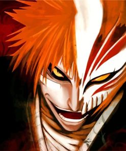 Ichigo Kurosaki paint by number