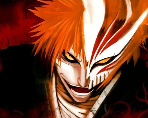 Ichigo Kurosaki paint by number