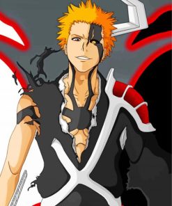 Ichigo Kurosaki Anime paint by numbers