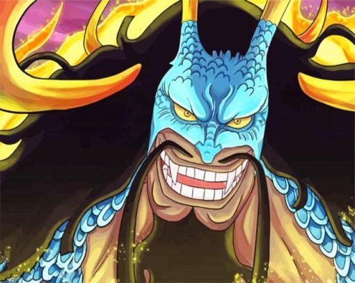 Kaido One Piece paint by numbers