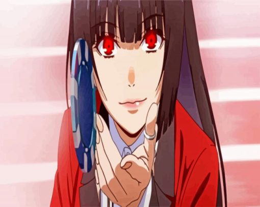 Kakegurui Anime paint by numbers