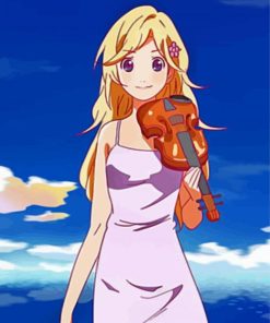 Kaori Anime paint by numbers