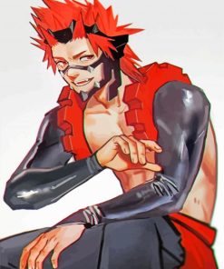 MHA Red Riot Kirichima paint by numbers