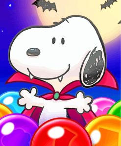 Snoopy Dog paint by numbers