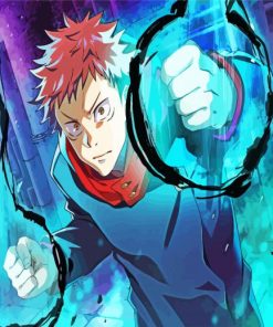 Aesthetic Jujutsu Kaisen Anime paint by numbers