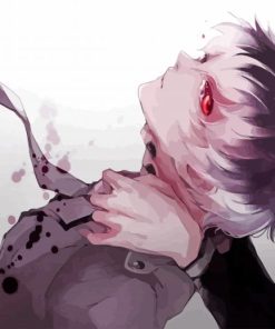 Aesthetic Haise Anime paint by numbers