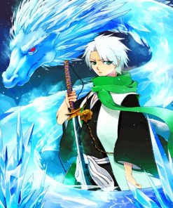 Aesthetic Toshiro Hitsugaya Bleach Anime paint by numbers