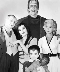 Black And White Munsters