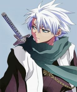 Bleach Anime Anime Hitsugaya paint by numbers