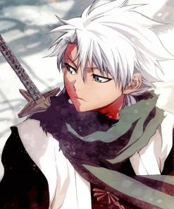 Bleach Anime Toshiro Hitsugaya paint by numbers