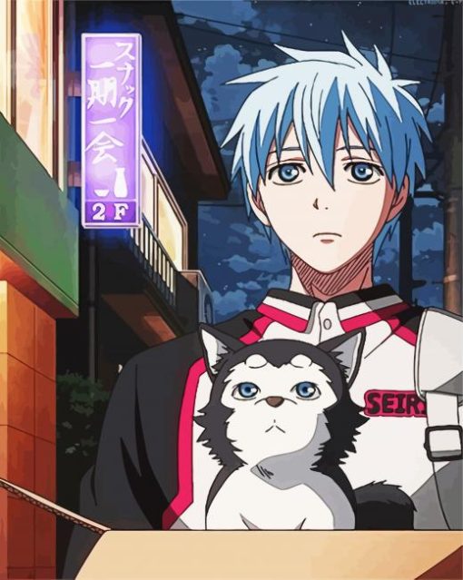 Cute Kuroko paint by numbers