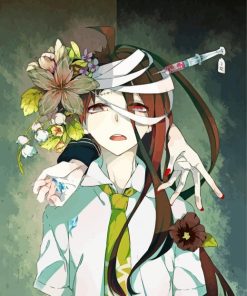 Danganronpa Hajime Hinata paint by numbers