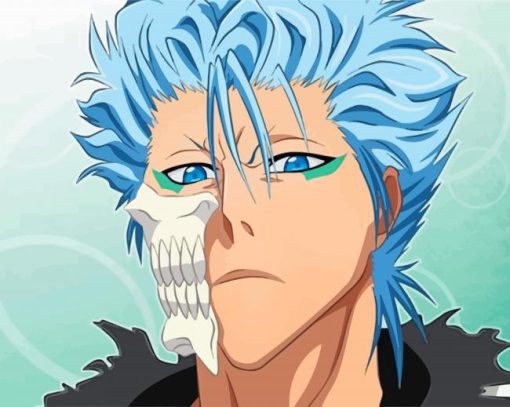 Grimmjow Jaegerjaquez Anime paint by numbers