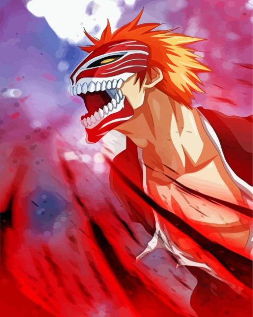 Mad Ichigo Kurosak paint by numbers