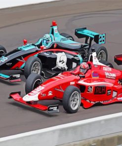 Racing Cars Indy paint by numbers