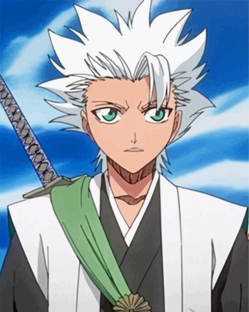 Toshiro Hitsugaya Anime ppaint by numbers