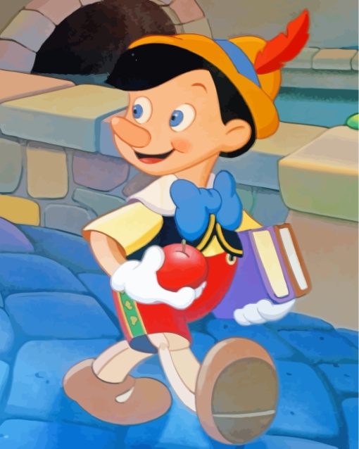 Disney Pinocchio Paint by numbers